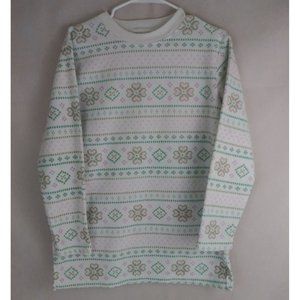 Vintage Jaclyn Smith Sport Colorful Pastel Sweater Size Small